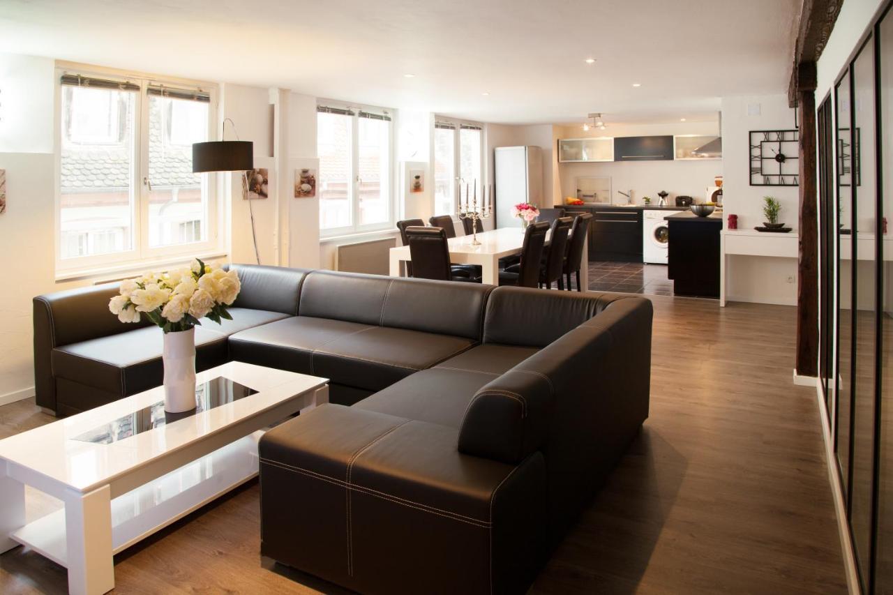 Le Corbeau - Grand Appartement Strasbourg Centre, Calme Esterno foto